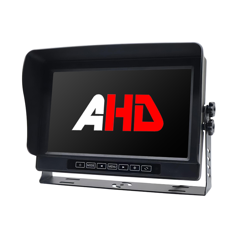 10,1 tommers IP69K vanntett 2CH AHD-innganger Berøringsknapper kjøretøymonitor