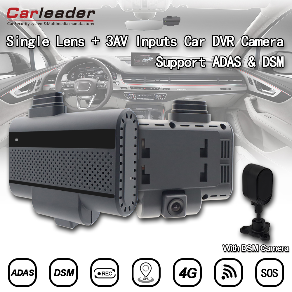 Bil DVR Drive Videoopptaker Kamera med ADAS DSM