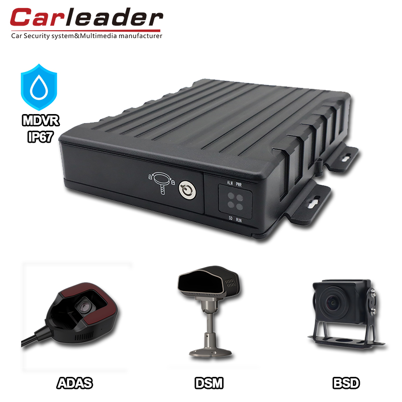 Forbedre opplevelsen av flåtestyring med Carleader Waterproof 4CH SD AI MDVR med ADAS, DMS og BSD