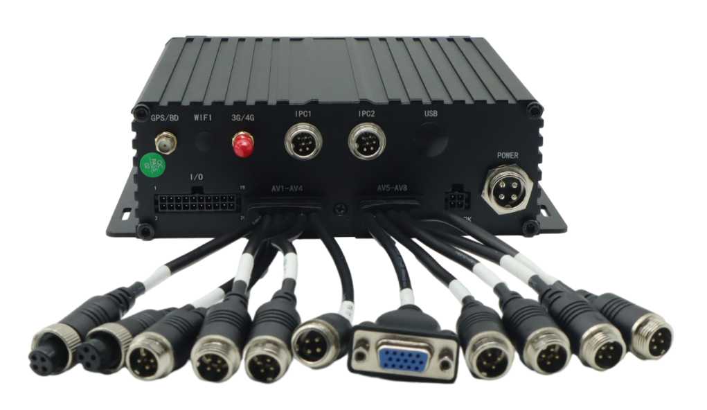 8CH HDD Mobil DVR for kjøretøy med GPS Wifi for lastebil