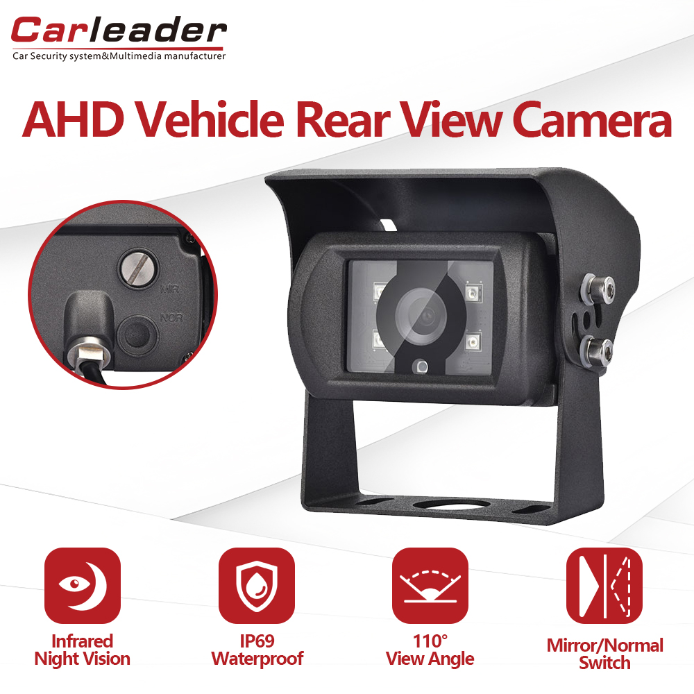 AHD 1080p ip69k vanntett bil bakre kamera