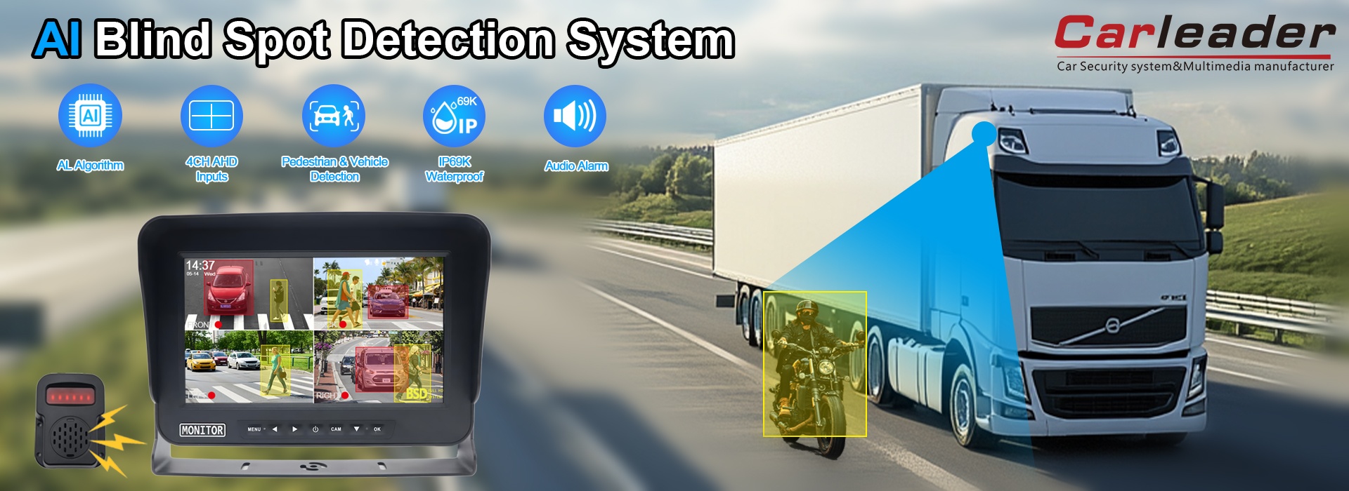 AI Blind Spot Detection System