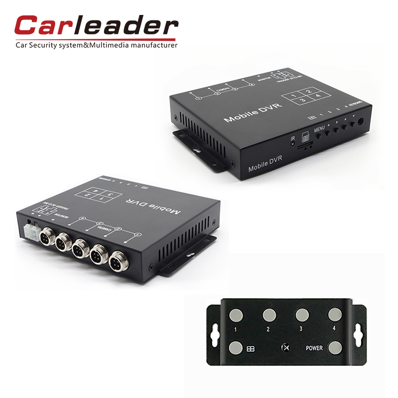 Carleader 1080p AHD Quad Split Control Box med opptaksfunksjon: Ditt alt-i-ett-kjøretøyovervåkningsnav