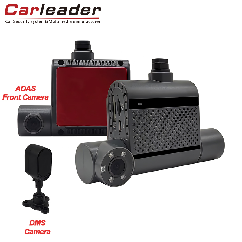 Carleader 3 Channel AI Dash Cam med Adas og DSM: Kjør smartere, vær sikker