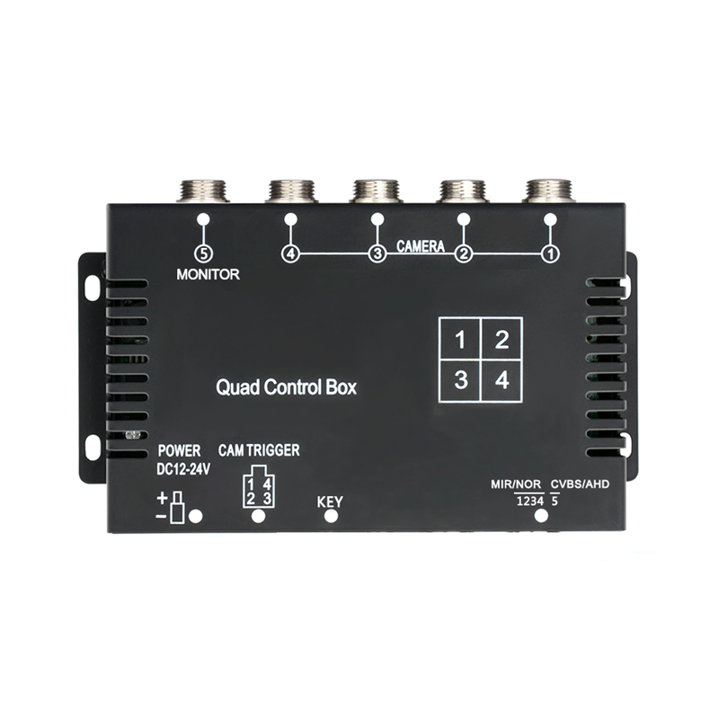 AHD 4 -kanals Quad Split Control Box