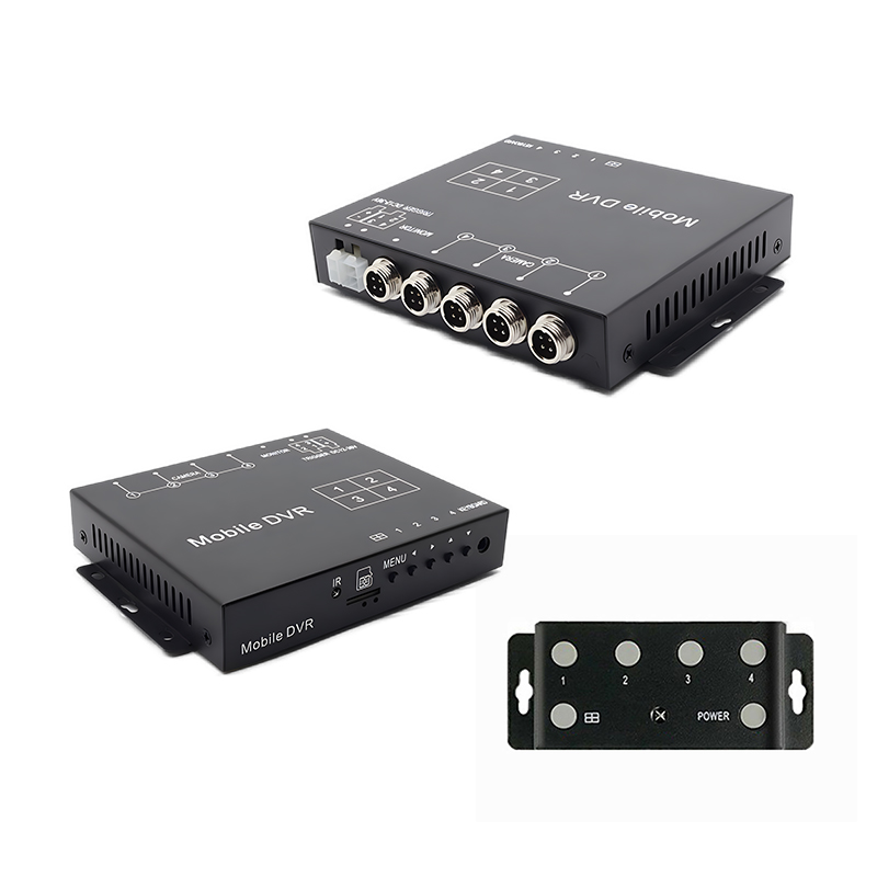 Carleader 1080P AHD Quad Split Display Videoprosessor Støtte for videoopptak