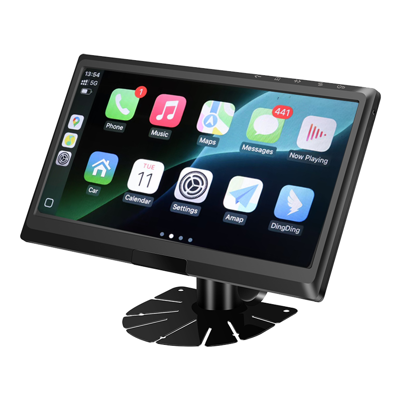 Carleader 9-tommers IPS AHD-signalinngang Kjøretøyskjermstøtte CarPlay Multimedia