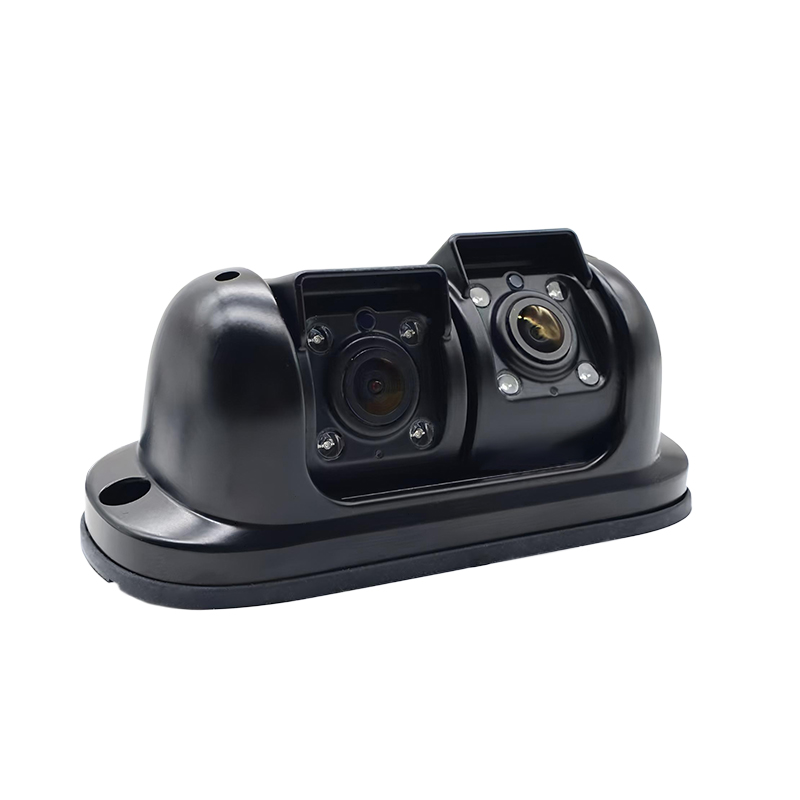 Carleader AHD vanntett IR Night Vision ryggekamera med dobbelt objektiv
