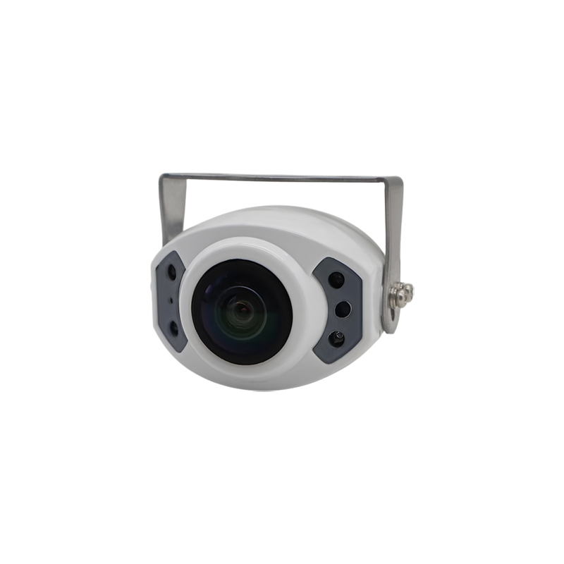 4 IR LED Vanntett Mini Størrelse Ryggekamera Hvit