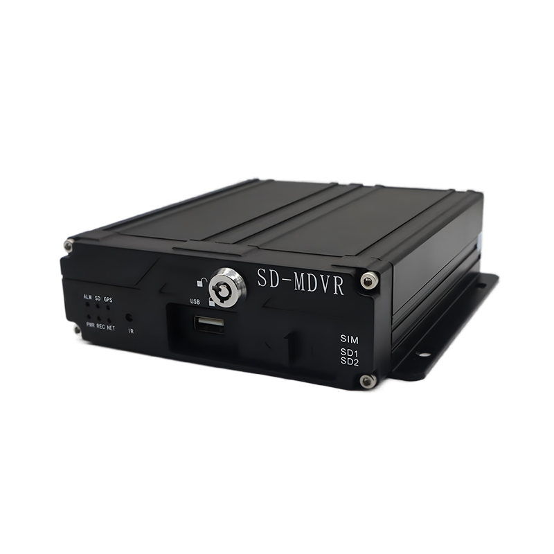 4CH 1080P Dual SD Mobile DVR-støtte HD-utgang