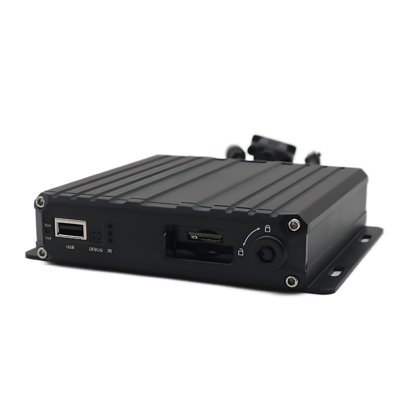 4CH AHD SD AI mobil DVR med 4G GPS WiFi, ADAS DSM BSD for kommersielle kjøretøy