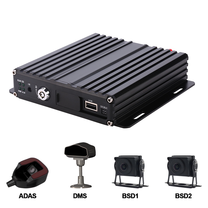 Støtte for 4CH AI SD Mobile DVR ADAS+DMS+BSD