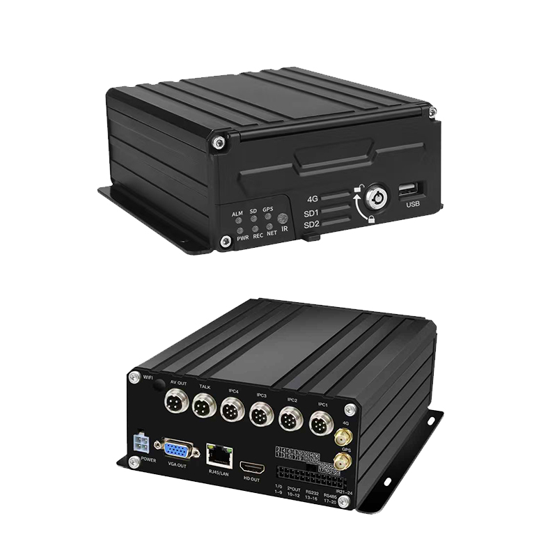 4CH IPC HDD Mobil NVR for kjøretøysikkerhet