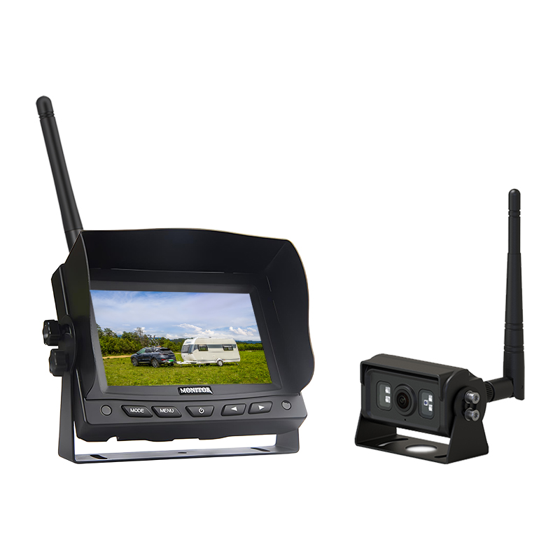 5-tommers 2,4g LCD TFT Digital Wireless Camera System
