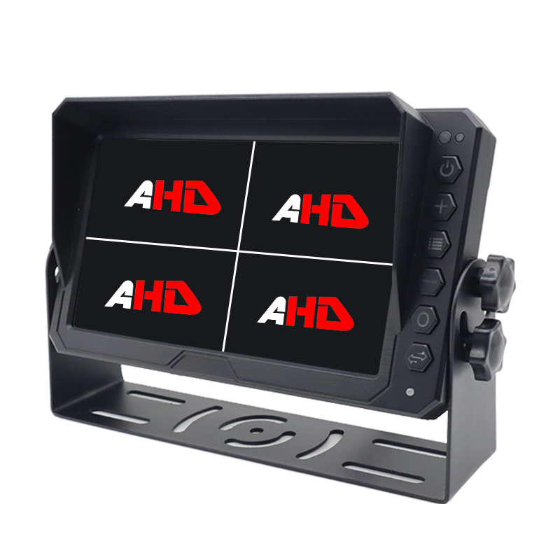 7 tommers AHD Quad Rear View bilmonitor for lastebil