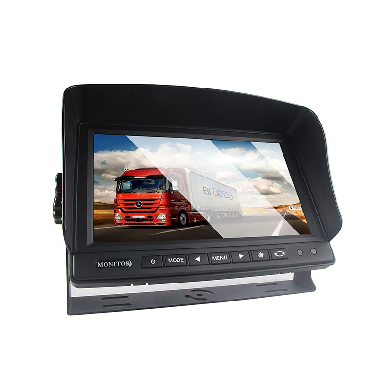 9-tommers LCD-skjerm for montering på dashbord for buss / lastebil / campingvogn